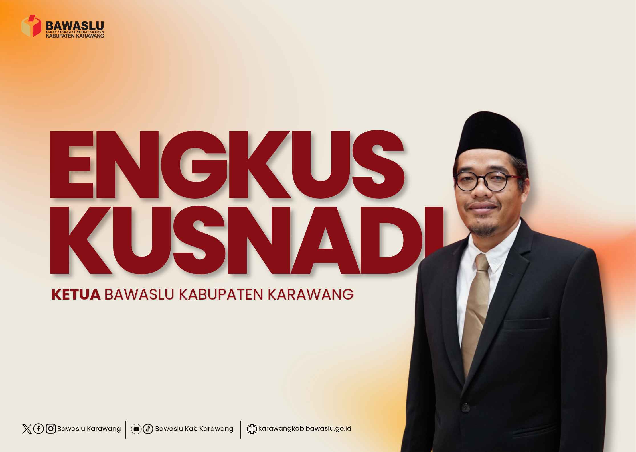 Ketua Bawaslu Kabupaten Karawang