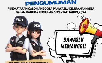 19 ORANG PENDAFTAR DI HARI PERTAMA