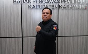 Ade Permana Kordiv P2HM Bawaslu Karawang