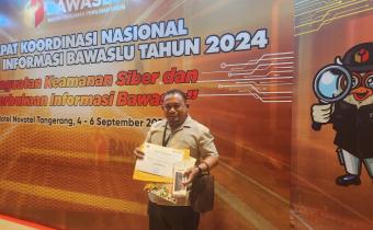 Kordiv. PP Datin Bawaslu Karawang Akhmad Syafei, Tangerang (04/09/24).
