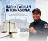 Egkus Kusnadi saat di wawancara ucapan Hari Keadilan Internasional, Jumat 17 Juli 2026.